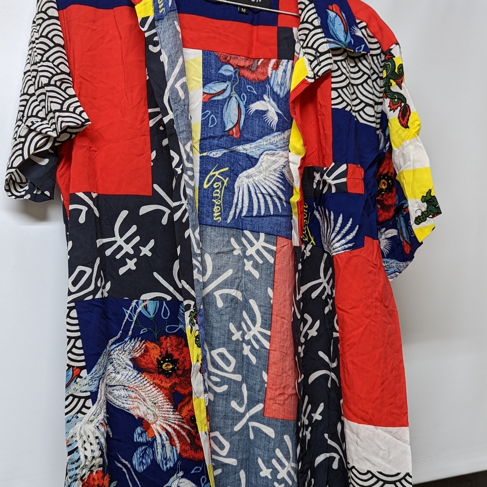 Button up | Japanese print shirt